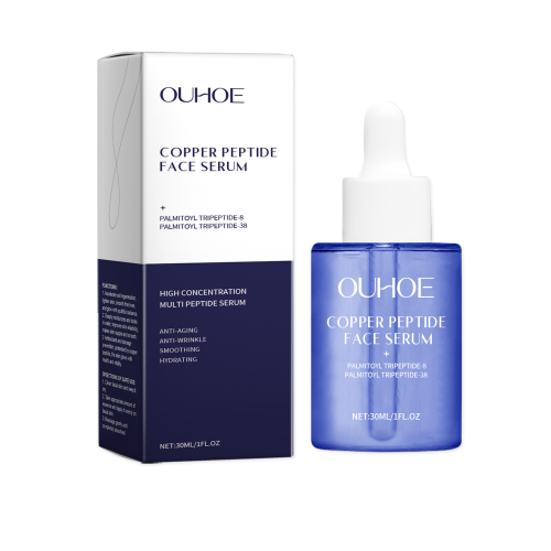 OUHOE Copper Peptide Facial Essence, Hydrates, Nourishes, Nourishes, And Smoothen Facial Skin