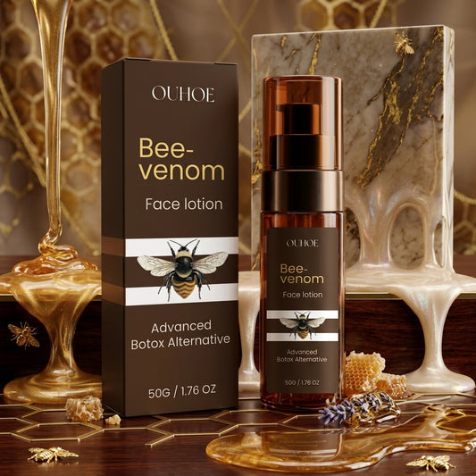 OUHOE Bee Venom Facial Lotion Is Fine, Gentle, Light, Moisturizing, Nourishing, Smooth, Skin-Friendly And Hydrating For Daily Facial Care